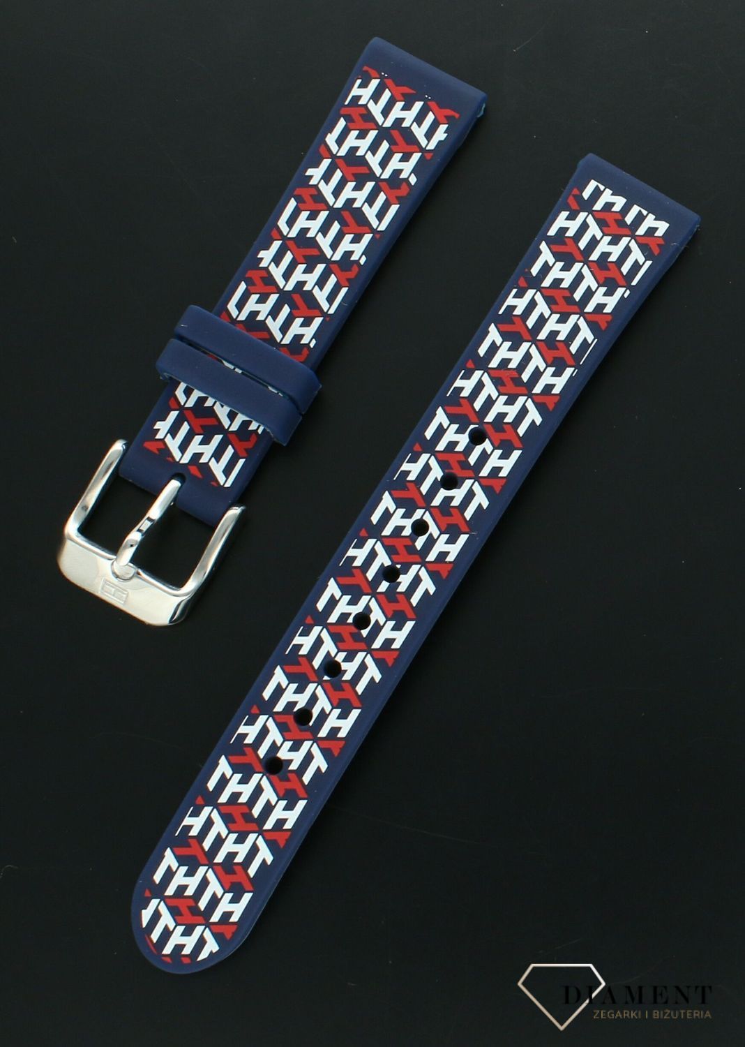 Zegarek dla dziewczynki Tommy Hilfiger Kids 1720022 komunijny pasek gratis 1720022-pasek gratis. Zegarek dziecięcy dla dziewczynki. Zegarek na I Komunie Świętą. Zegarek posiada pasek w niebieskim kolorze z logo. Idealny na prezent dl.jpg